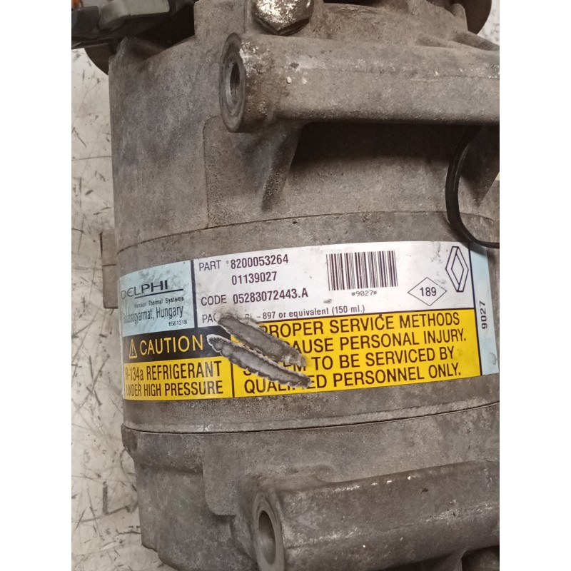 Recambio de compresor aire acondicionado para renault megane ii classic berlina confort authentique referencia OEM IAM 820005326