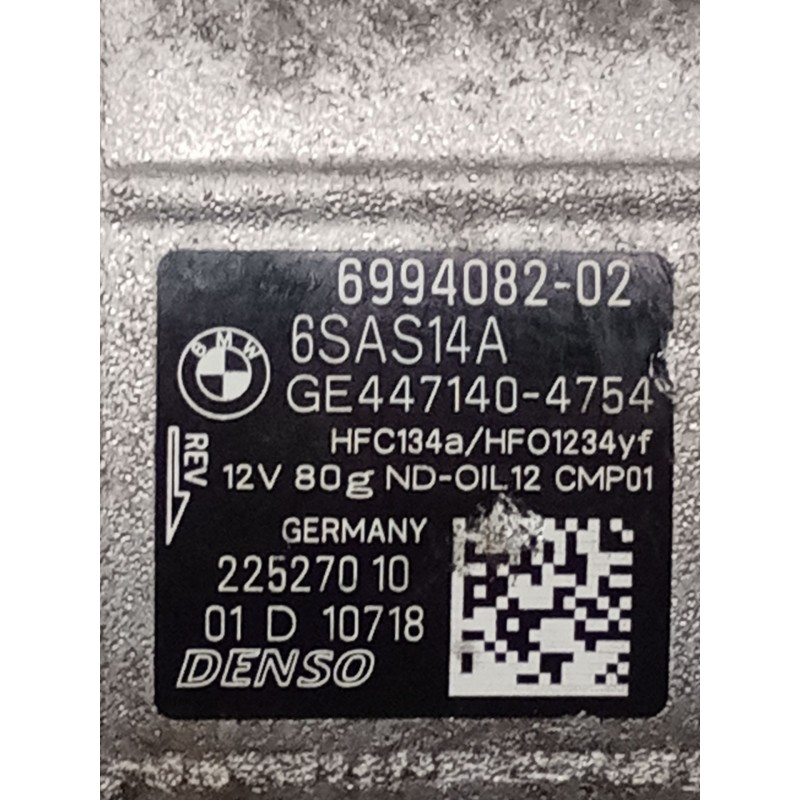 Recambio de compresor aire acondicionado para bmw serie x3 (g01) referencia OEM IAM GE4471404754  