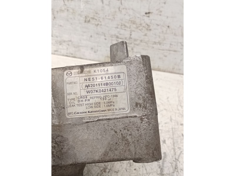 Recambio de compresor aire acondicionado para mazda mx-5 (nc) referencia OEM IAM NE5161450B A4201114B00100 