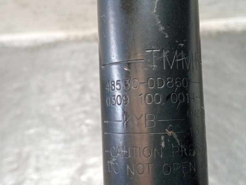Recambio de amortiguador trasero derecho para toyota yaris live referencia OEM IAM 485300D860 03091000014 