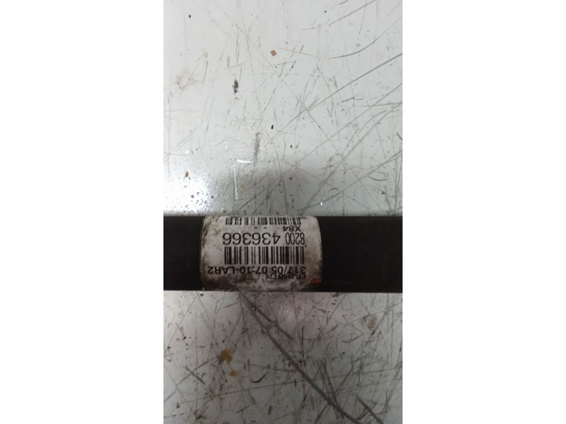 Recambio de transmision delantera derecha para renault scenic ii 1.9 dci diesel fap referencia OEM IAM 8200436366  