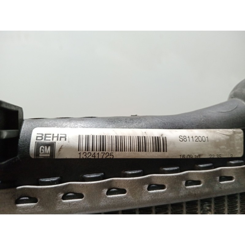 Recambio de radiador agua para opel insignia a (g09) 2.0 cdti (68) referencia OEM IAM 13241725 S8112001 