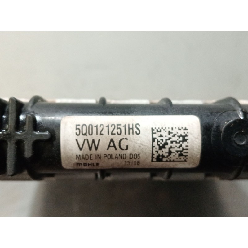 Recambio de radiador agua para seat leon sportstourer (kl8) referencia OEM IAM 5Q121251HS  