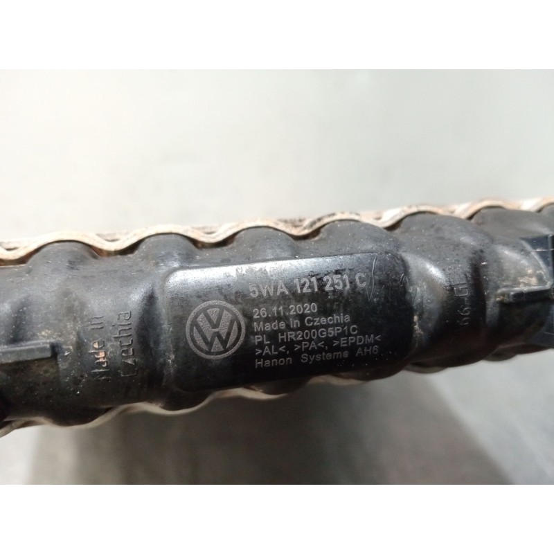 Recambio de radiador agua para seat leon sportstourer (kl8) referencia OEM IAM 5WA121251C  
