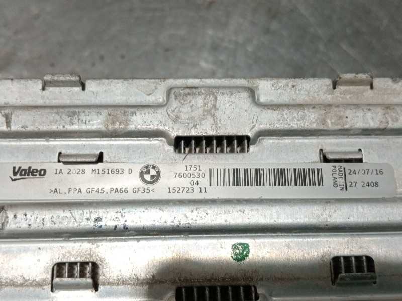 Recambio de intercooler para bmw serie 3 lim. (f30) referencia OEM IAM 15272311 7600530 M151693