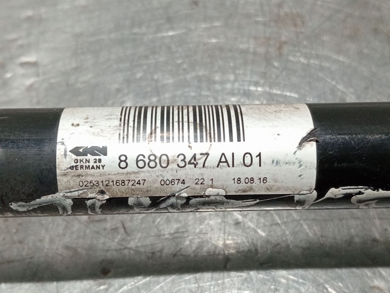 Recambio de transmision trasera izquierda para bmw serie 3 lim. (f30) referencia OEM IAM 8680347AI01  