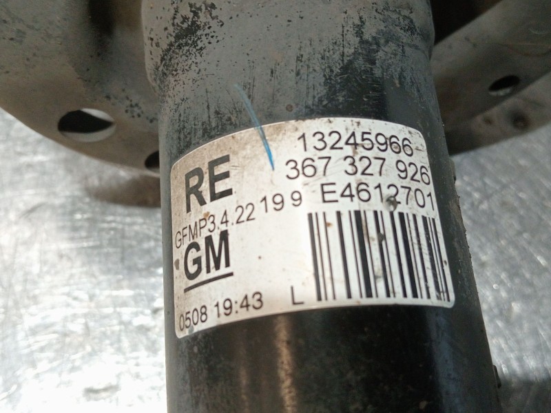 Recambio de amortiguador delantero izquierdo para opel insignia a (g09) 2.0 cdti (68) referencia OEM IAM 13245966 367327926 E461
