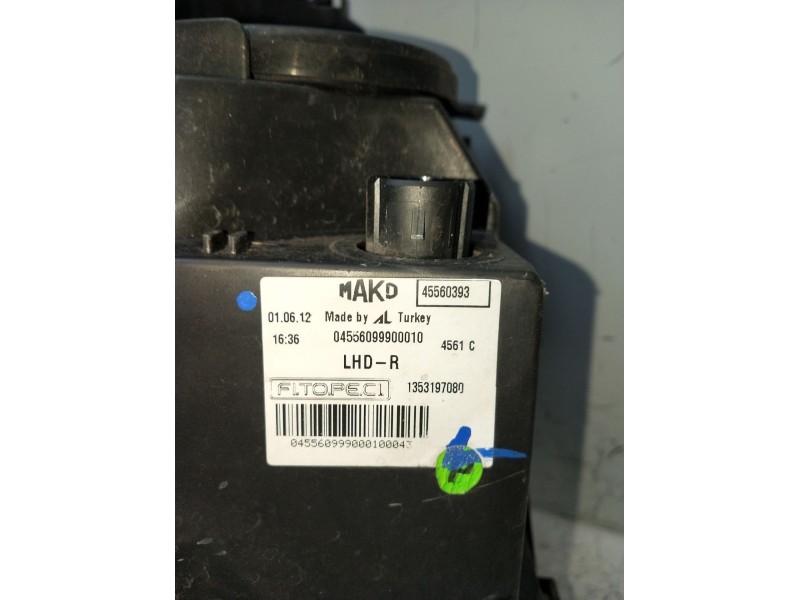 Recambio de faro derecho para citroën nemo furgoneta/monovolumen (aa_) 1.3 hdi 75 referencia OEM IAM 04556099900010  