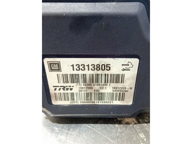 Recambio de abs para opel insignia a (g09) 2.0 cdti (68) referencia OEM IAM 13313805 55561917 16817009