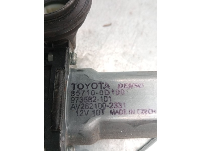 Recambio de elevalunas trasero izquierdo para toyota yaris active referencia OEM IAM 857100d100 973582101 5p 