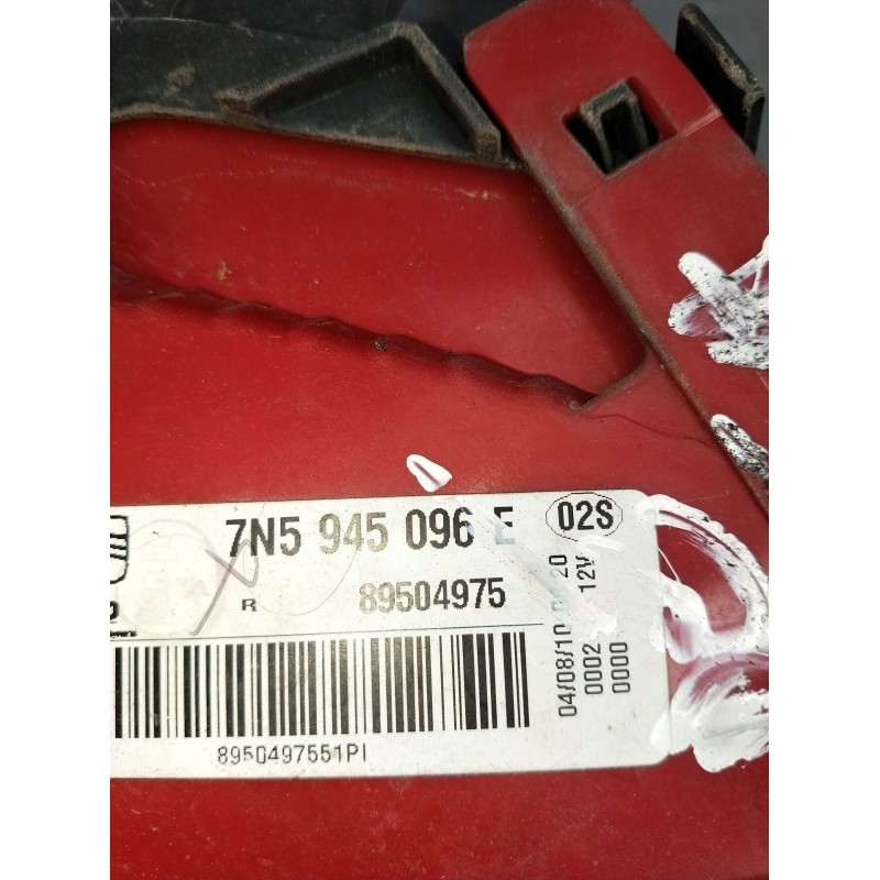 Recambio de piloto trasero derecho para seat alhambra (710, 711) 2.0 tdi referencia OEM IAM 7N5945096E 89504975 