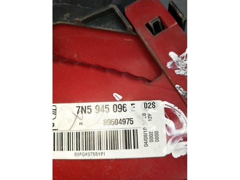 Recambio de piloto trasero derecho para seat alhambra (710, 711) 2.0 tdi referencia OEM IAM 7N5945096E 89504975 
