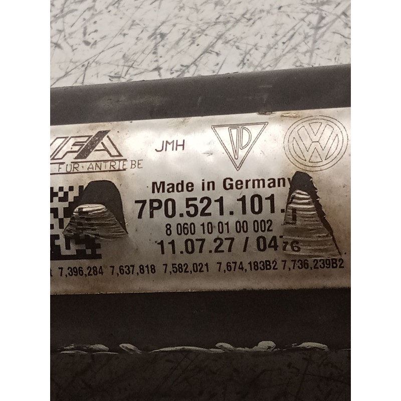 Recambio de transmision central delantera para porsche cayenne (92a) 4.8 s referencia OEM IAM 7P0521101L  