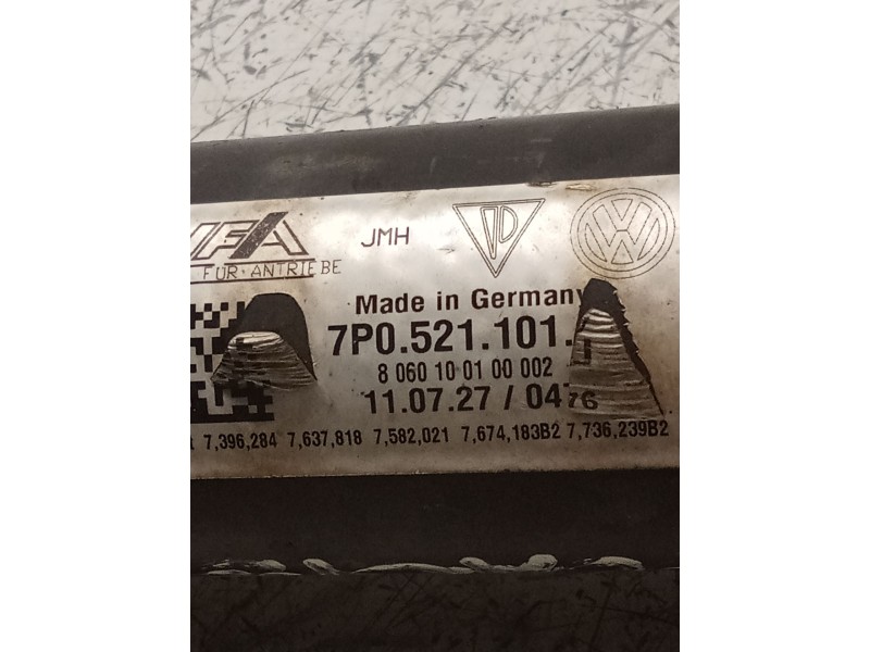 Recambio de transmision central delantera para porsche cayenne (92a) 4.8 s referencia OEM IAM 7P0521101L  