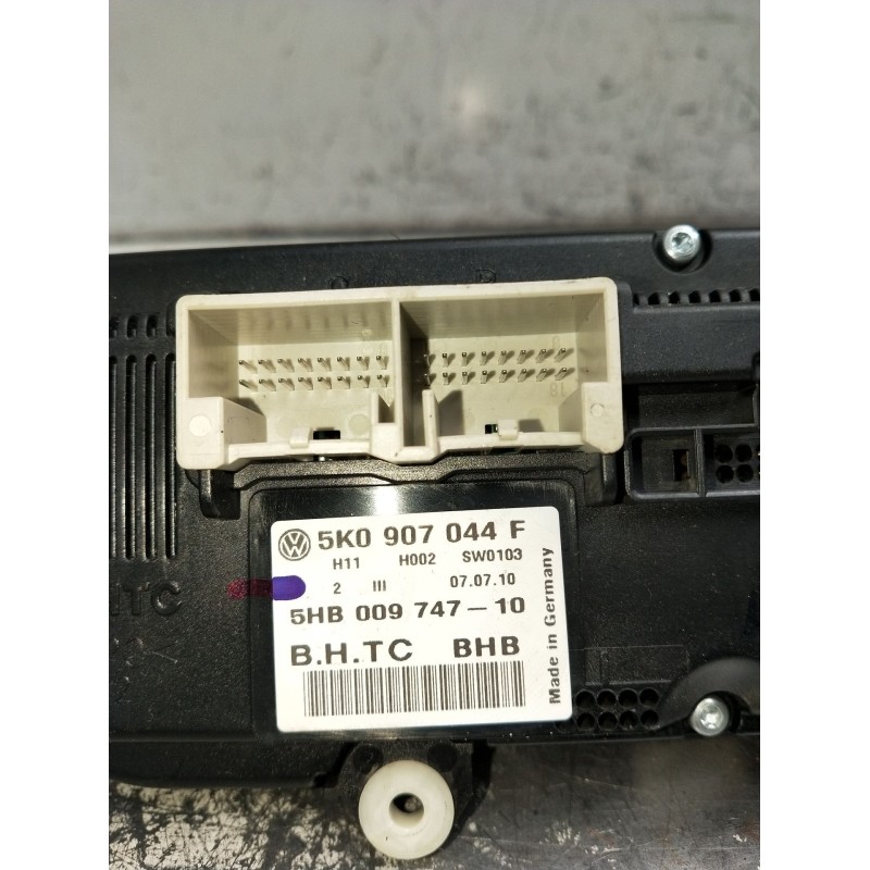 Recambio de mando calefaccion / aire acondicionado para seat alhambra (710, 711) 2.0 tdi referencia OEM IAM 5K0907044F 5HB009747