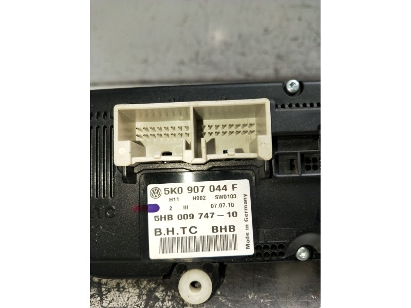Recambio de mando calefaccion / aire acondicionado para seat alhambra (710, 711) 2.0 tdi referencia OEM IAM 5K0907044F 5HB009747