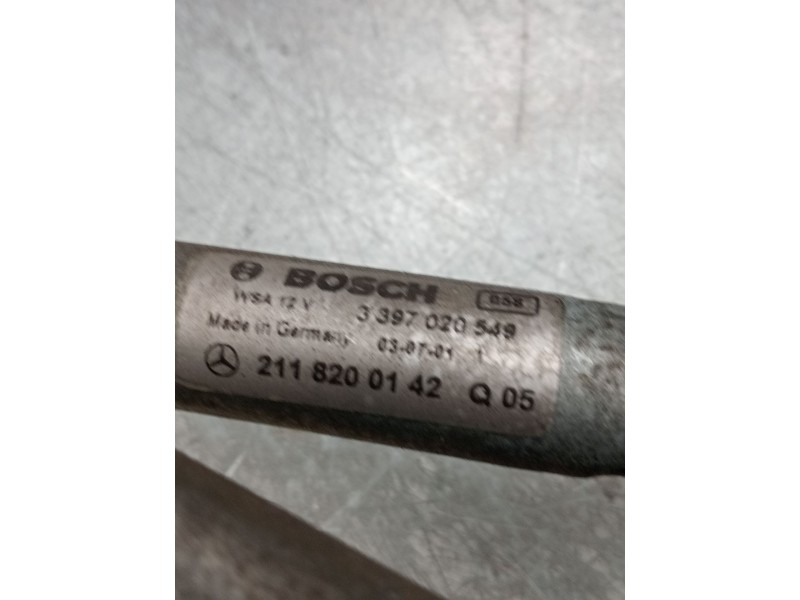 Recambio de motor limpia delantero para mercedes-benz clase e (w211) berlina referencia OEM IAM 3397020549 2118200142  