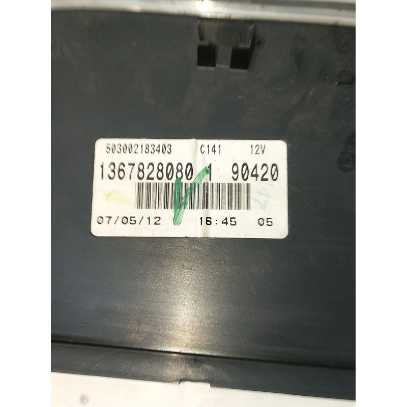 Recambio de cuadro instrumentos para citroën nemo furgoneta/monovolumen (aa_) 1.3 hdi 75 referencia OEM IAM 503002183403  136782