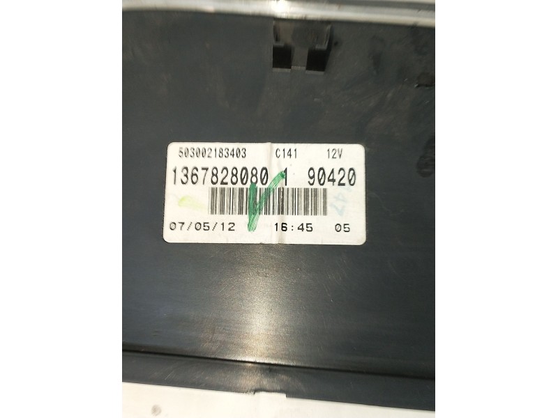 Recambio de cuadro instrumentos para citroën nemo furgoneta/monovolumen (aa_) 1.3 hdi 75 referencia OEM IAM 503002183403  136782