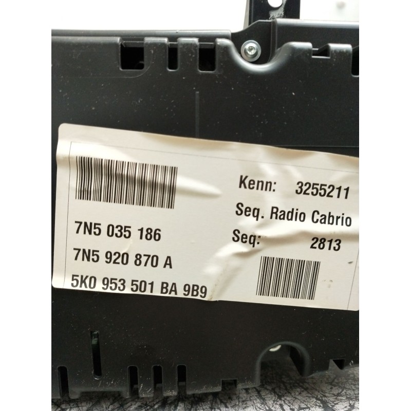 Recambio de cuadro instrumentos para seat alhambra (710, 711) 2.0 tdi referencia OEM IAM 7N5035186 7N5920870A A2C53411891 5k0956