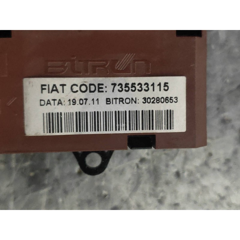 Recambio de mando multifuncion para fiat ducato caja cerrada 33 (06.2006 =>) 150 (rs: 3450 mm) referencia OEM IAM 735533115 3028