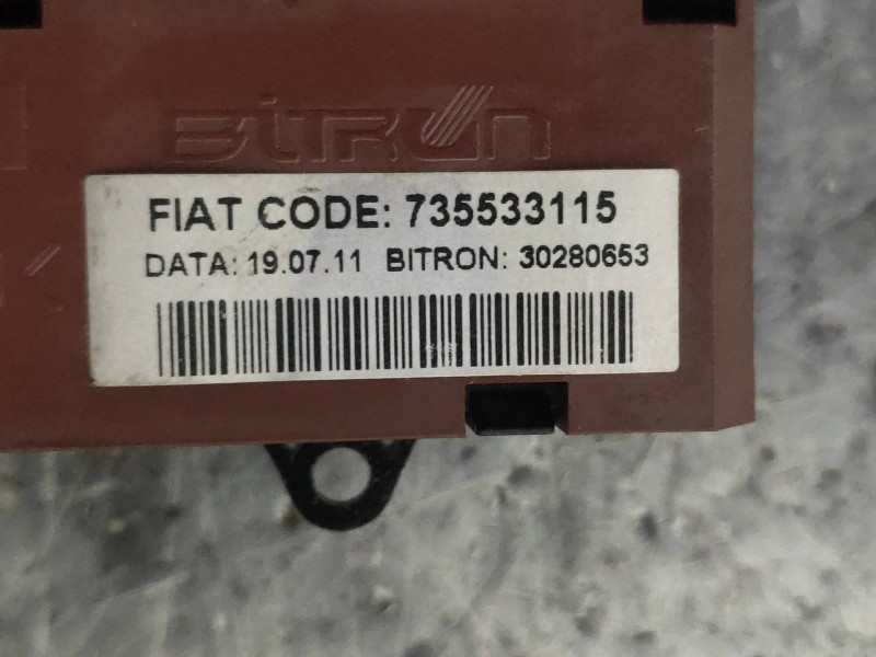 Recambio de mando multifuncion para fiat ducato caja cerrada 33 (06.2006 =>) 150 (rs: 3450 mm) referencia OEM IAM 735533115 3028