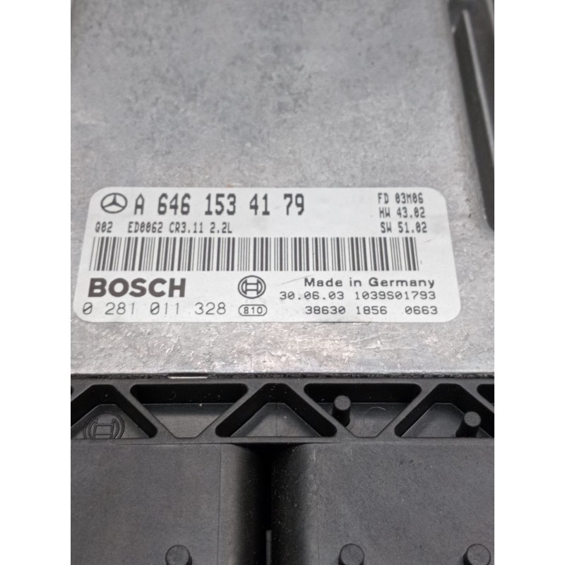 Recambio de centralita motor uce para mercedes-benz clase e (w211) berlina referencia OEM IAM 0281011328 a6461534179  