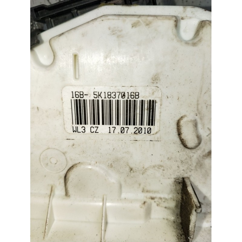 Recambio de motor cierre centralizado delantero derecho para seat alhambra (710, 711) 2.0 tdi referencia OEM IAM 5K1837016B 5p 