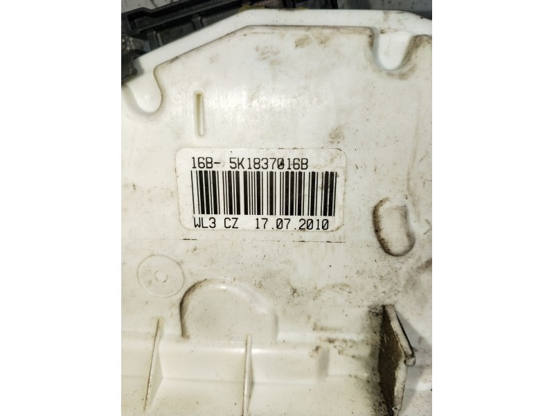 Recambio de motor cierre centralizado delantero derecho para seat alhambra (710, 711) 2.0 tdi referencia OEM IAM 5K1837016B 5p 