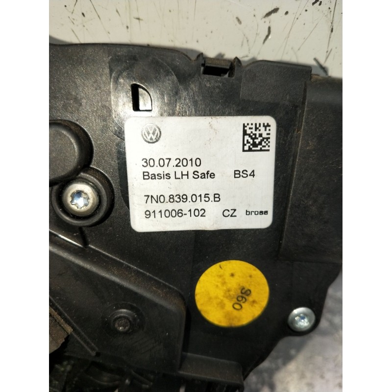 Recambio de motor cierre centralizado trasero izquierdo para seat alhambra (710, 711) 2.0 tdi referencia OEM IAM 7N0839015B 9110