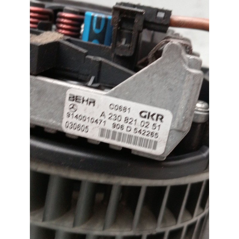 Recambio de motor calefaccion para mercedes-benz clase e (w211) berlina referencia OEM IAM a2308210251 9140010471  