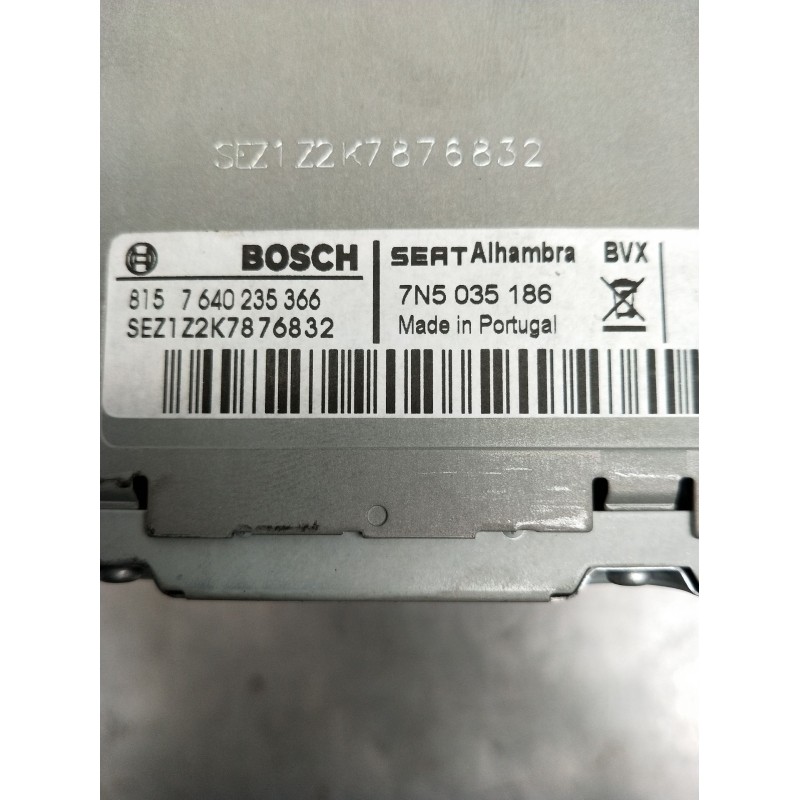 Recambio de sistema audio / radio cd para seat alhambra (710, 711) 2.0 tdi referencia OEM IAM   