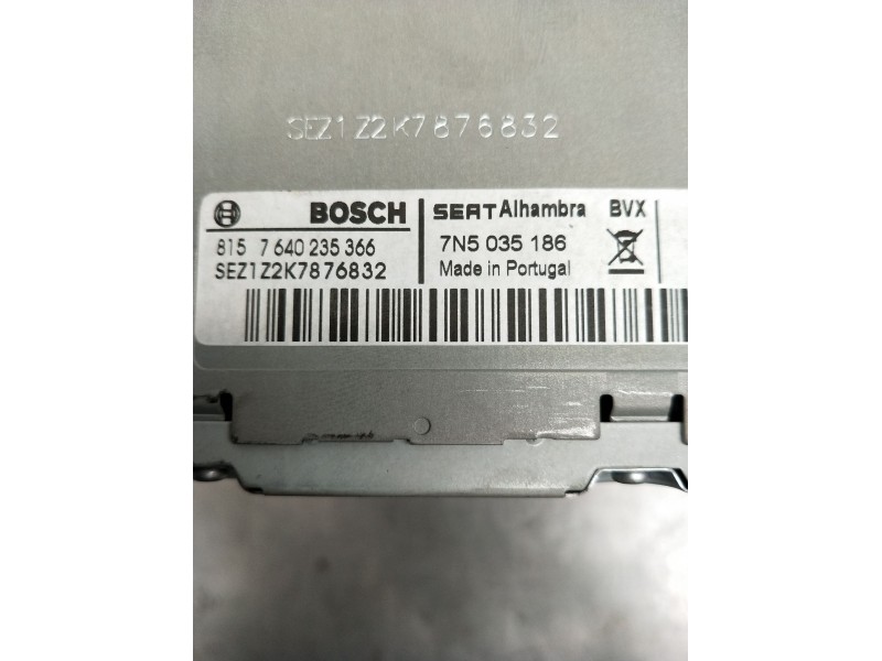 Recambio de sistema audio / radio cd para seat alhambra (710, 711) 2.0 tdi referencia OEM IAM   