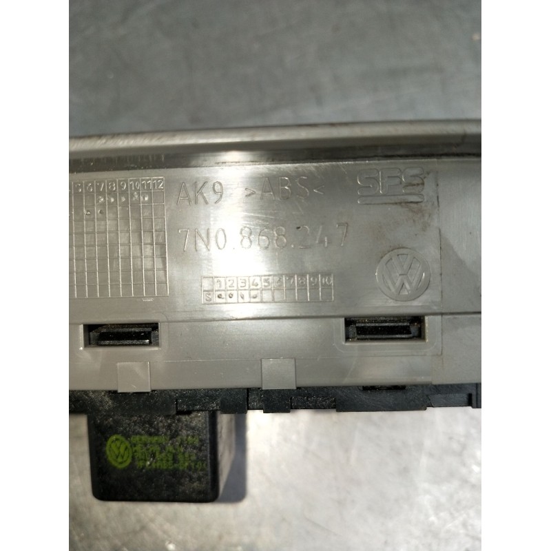 Recambio de mando elevalunas delantero izquierdo para seat alhambra (710, 711) 2.0 tdi referencia OEM IAM 7N0868247 1K0959565J 