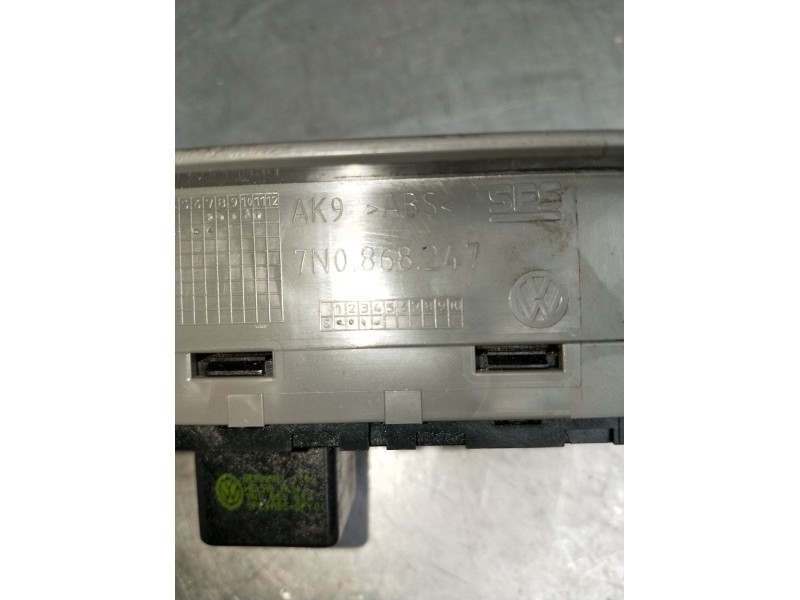 Recambio de mando elevalunas delantero izquierdo para seat alhambra (710, 711) 2.0 tdi referencia OEM IAM 7N0868247 1K0959565J 