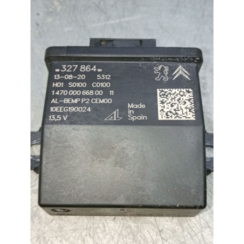 Recambio de modulo electronico para peugeot 2008 i van (cu_) bluehdi 100 (cuyhym) referencia OEM IAM 9832786480 147000066800  