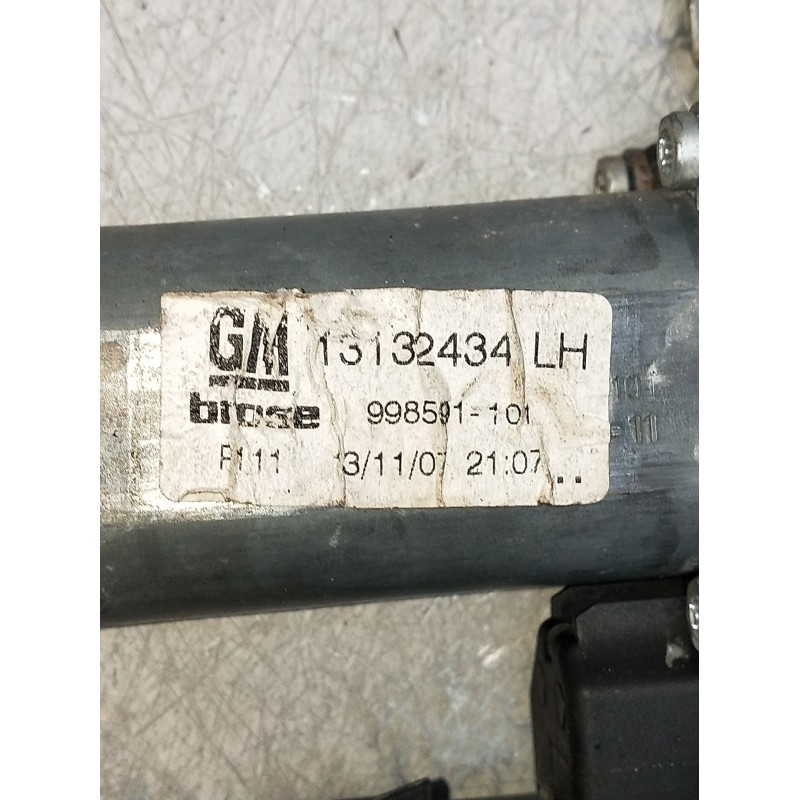 Recambio de elevalunas delantero izquierdo para opel zafira b referencia OEM IAM 13132434LH  998591101  