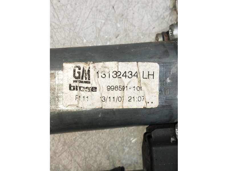 Recambio de elevalunas delantero izquierdo para opel zafira b referencia OEM IAM 13132434LH  998591101  
