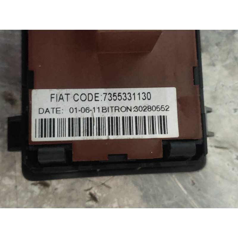 Recambio de mando multifuncion para fiat ducato caja cerrada 33 (06.2006 =>) 150 (rs: 3450 mm) referencia OEM IAM 7355331130  