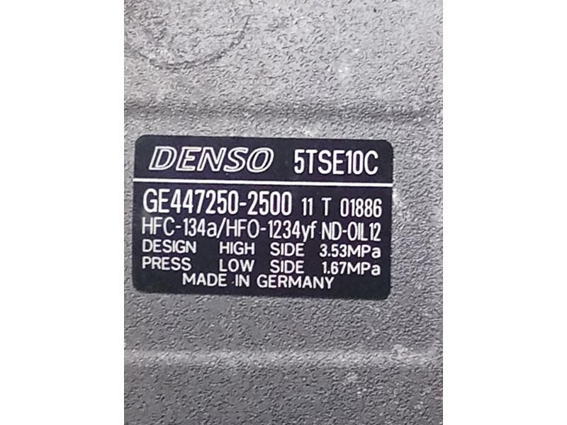 Recambio de compresor aire acondicionado para toyota yaris active referencia OEM IAM 5TSE10C  