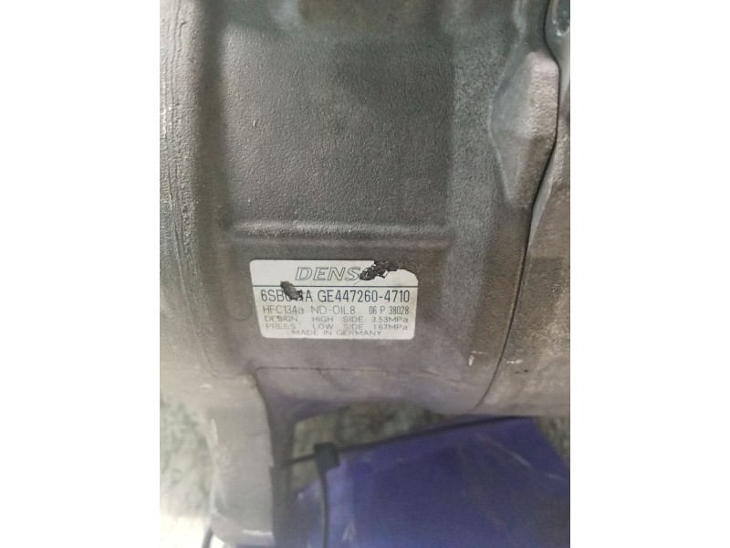 Recambio de compresor aire acondicionado para bmw serie 5 lim. (f10) 525d xdrive referencia OEM IAM 6SBOAAGE4472604710  