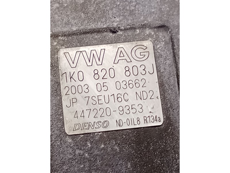 Recambio de compresor aire acondicionado para audi a3 (8p1) 1.9 tdi referencia OEM IAM JP7SEU16CND2  