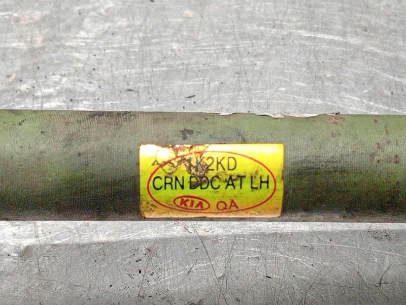 Recambio de transmision delantera izquierda para kia carens 2.0 turbodiesel cat referencia OEM IAM 1K2KD  