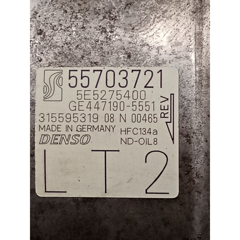 Recambio de compresor aire acondicionado para opel corsa d (s07) 1.3 cdti (l08, l68) referencia OEM IAM 55703721  