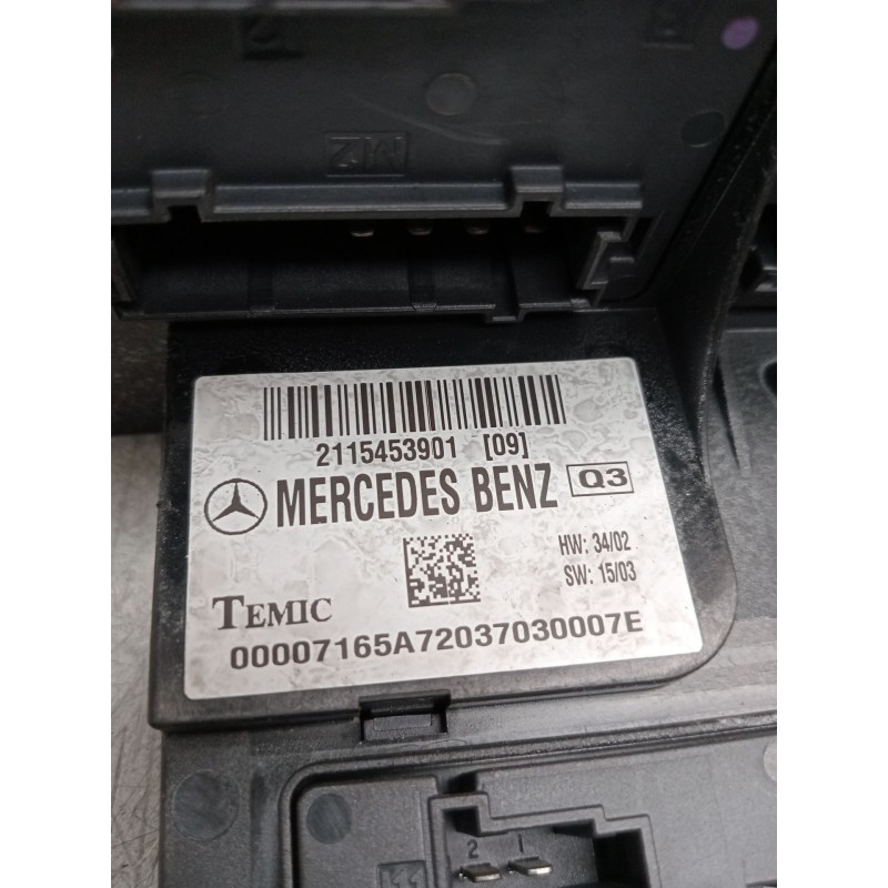 Recambio de caja reles / fusibles para mercedes-benz clase e (w211) berlina referencia OEM IAM 2115453901  