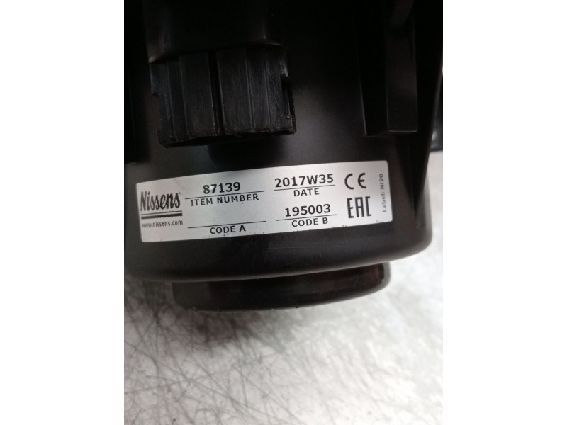 Recambio de motor calefaccion para volkswagen touareg (7la) tdi r5 referencia OEM IAM 195003 87139  