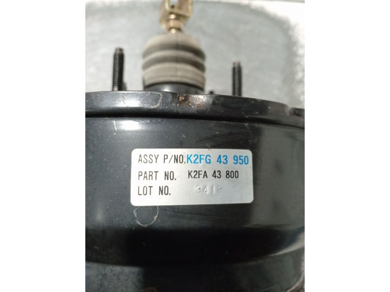 Recambio de servofreno para kia carens 2.0 turbodiesel cat referencia OEM IAM K2FA43800 K2FG43950 