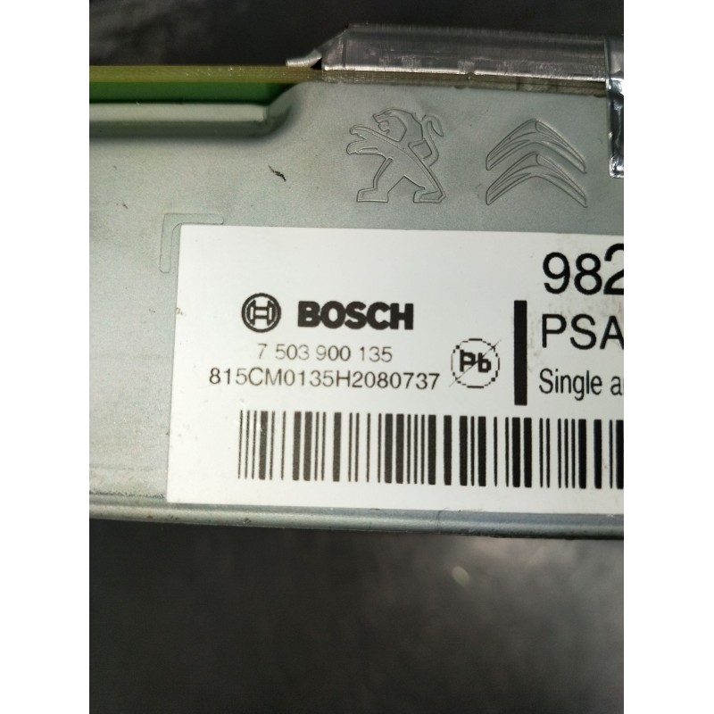 Recambio de sistema audio / radio cd para peugeot 208 referencia OEM IAM 9822730180 7503900135 