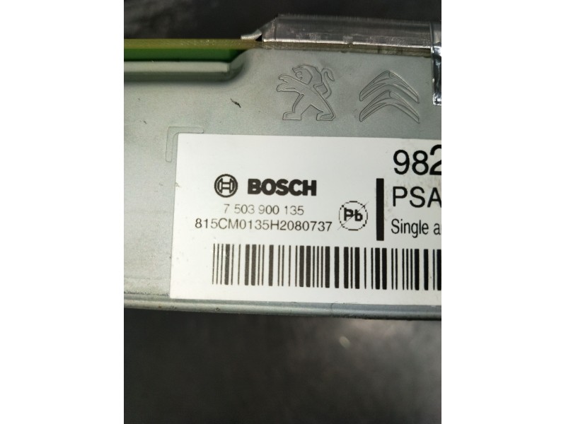 Recambio de sistema audio / radio cd para peugeot 208 referencia OEM IAM 9822730180 7503900135 