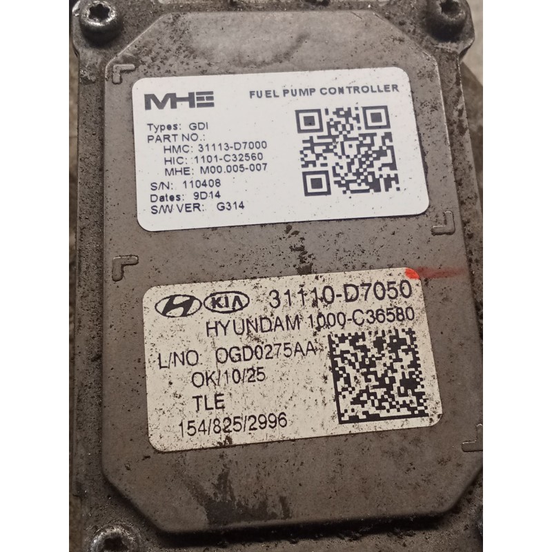 Recambio de bomba combustible para kia sportage iv (ql, qle) 1.6 gdi referencia OEM IAM 31110D7050 1000C36580 